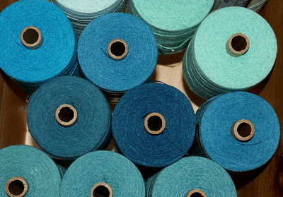 Full frame shot of various stack