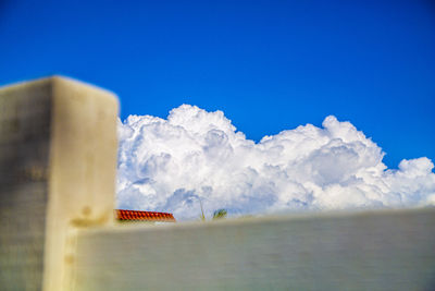 Low angle view of building against sky