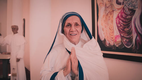 Portrait of a smiling young woman