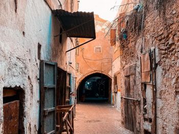Street amidst buildings