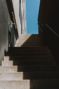 Low angle view of staircase