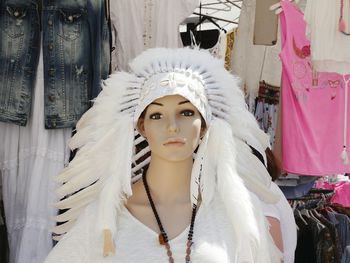 Close-up of white outdoors