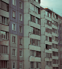 Russian dilapidated house