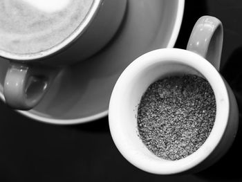 Close-up of coffee on table