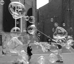 Close-up of bubble bubbles