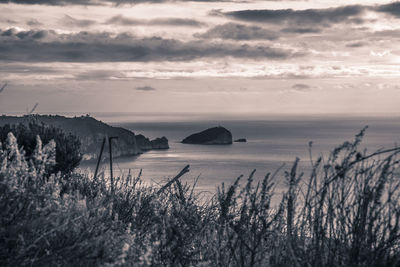 Scenic view of sea against sky, portovenere 