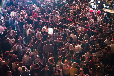 People at music concert