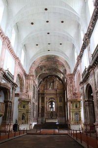 Low angle view of historical building