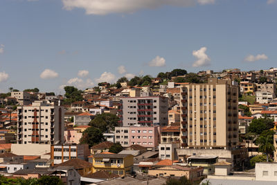 Cityscape against sky