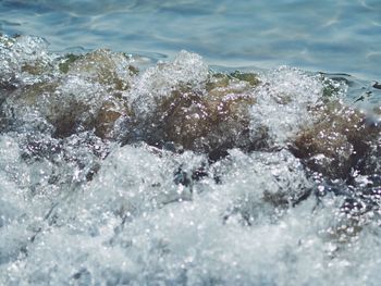 Close-up of splashing water