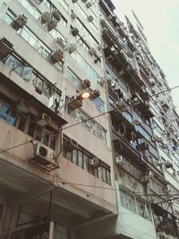 Low angle view of building against sky