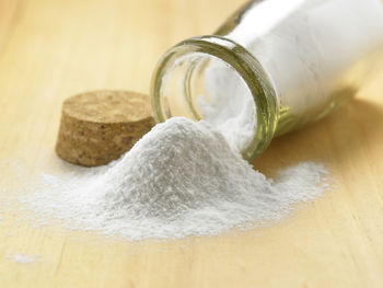 Close-up of bread on table