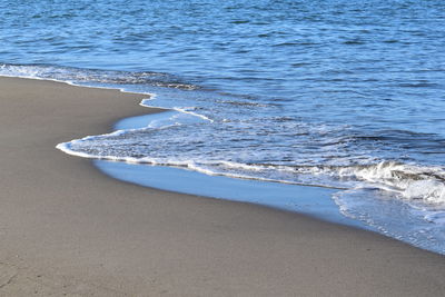 Scenic view of sea shore