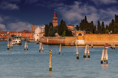 View of buildings in city