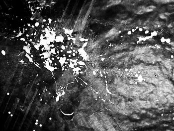 High angle view of water