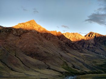 Scenic view of mountains