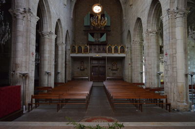 Interior of historic building