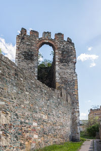 Old ruins against sky