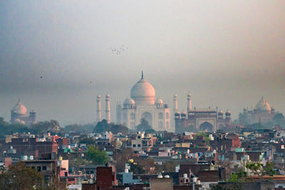 Buildings in city