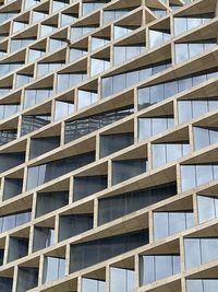 Full frame shot of modern building