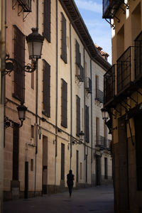 People walking on street in city