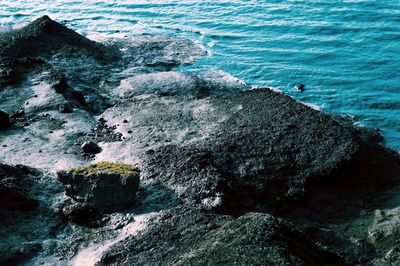 Rocks in water