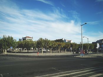 Park against sky