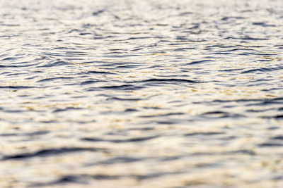 Full frame shot of rippled water