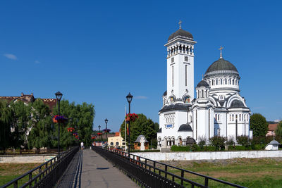 View of church