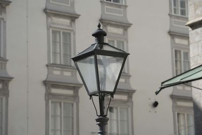 Street light in the city, artificial lighting for the night