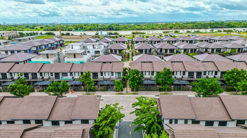 Buildings in city