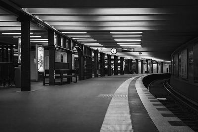 Berlin metro station during corona