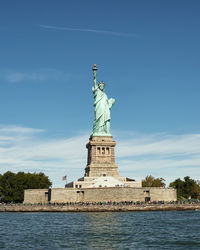 Statue of liberty against sky