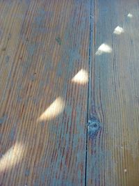 Full frame shot of wooden boardwalk