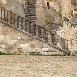 Stone wall of old building