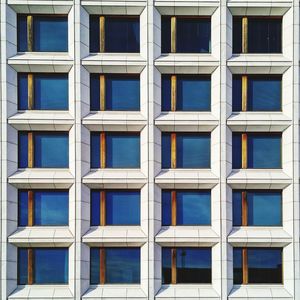 Full frame shot of modern building