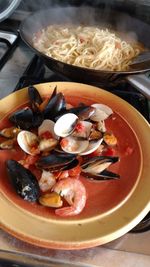 Close-up of food in bowl