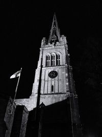 Low angle view of church