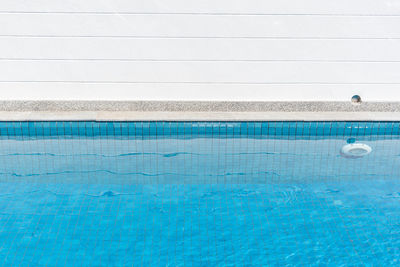 Close-up of swimming pool during sunny day