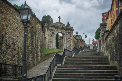 View of buildings in city