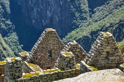 View of old ruin building