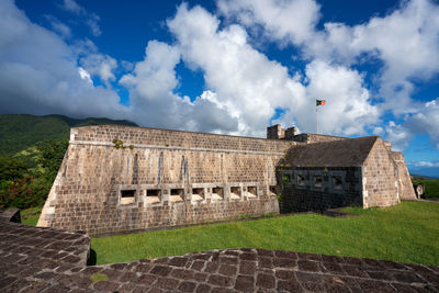 Saint kitts and hill fortress national park.