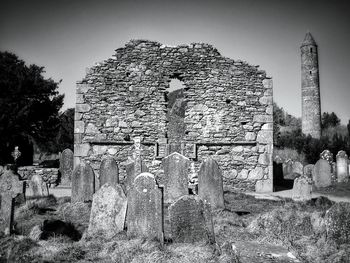 Low angle view of built structure