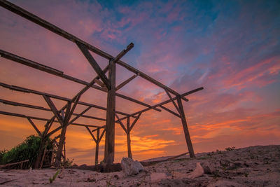 Scenic view of sky at sunset