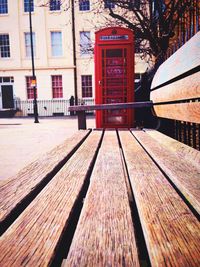View of wooden door