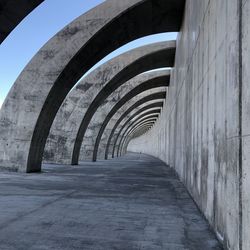 View of an empty bridge