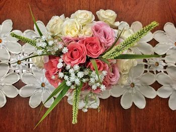 Close-up of flowers in vase