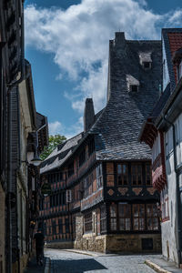 The ancient town goslar, niedersachsen, germany