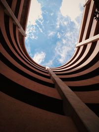 Low angle view of building against sky