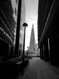 Street amidst buildings in city